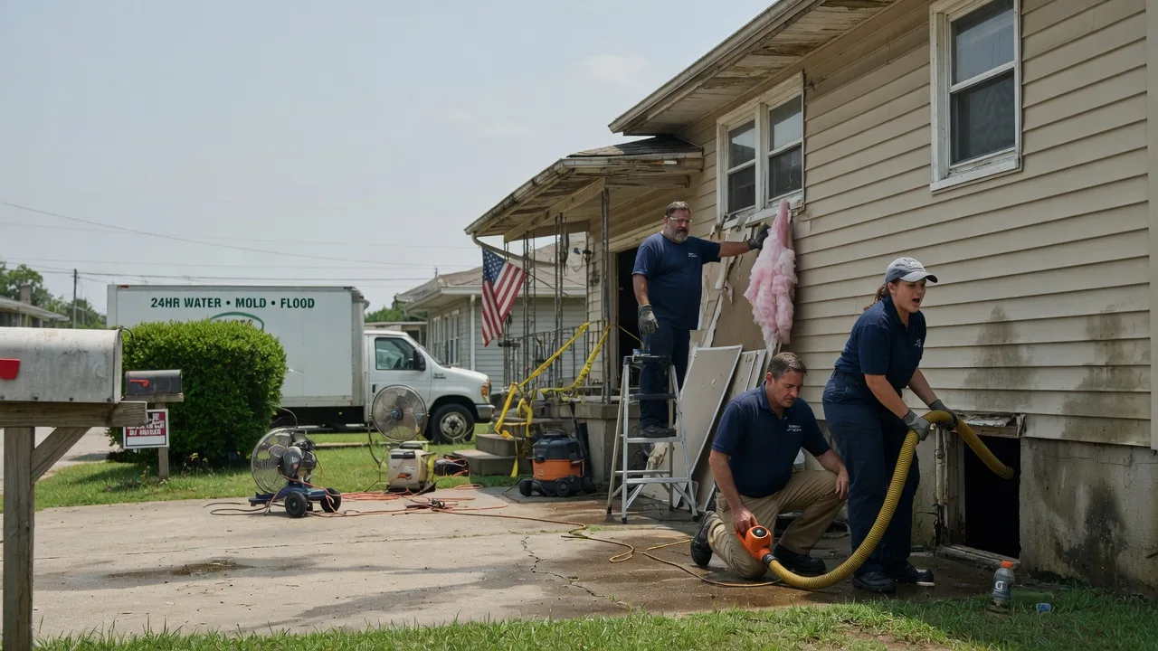 Water Damage Repair in Fairview, IL near me